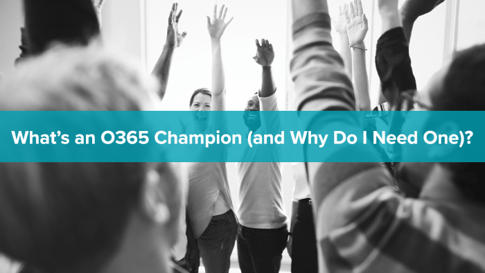 What’s an Office 365 Champion (and Why Do I Need One)?
